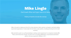 Desktop Screenshot of mikelingle.com